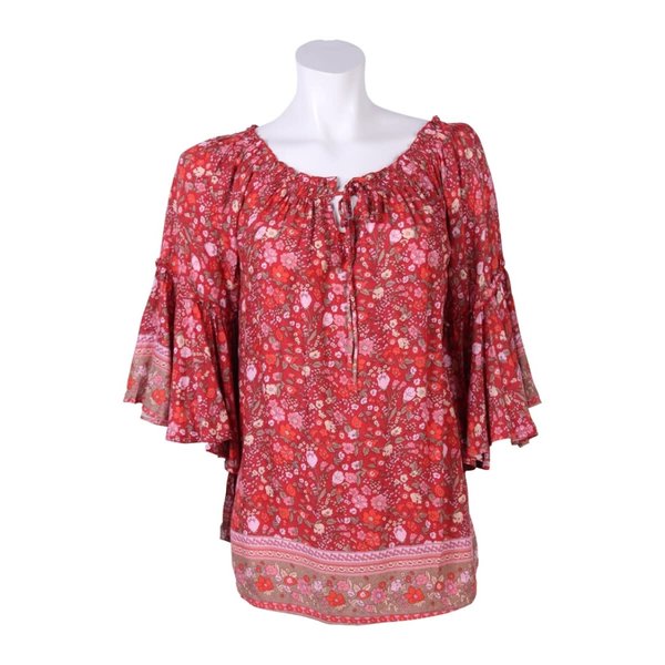 Bindi Blouse Thea Daisy Red