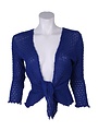 Bindi Vest Ajour Kobalt