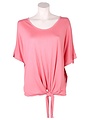 Bindi T-shirt geknoopt Jersey Pink