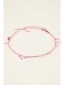 My Jewellery Sunchasers ketting met roze kralen & parels