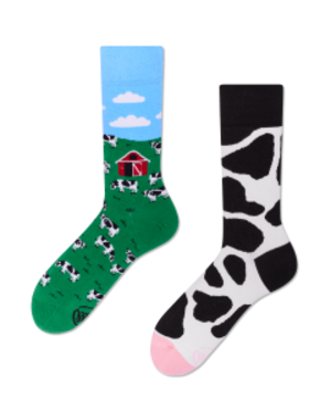 Mismatched Sokken Sokken Holy cow by Many Mornings