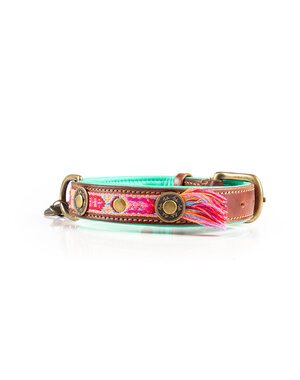 Dog With A Mission (DWAM) Honden halsband Boho Rosa