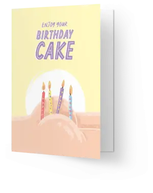 Kaart Blanche Butt cake