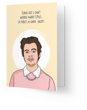 Kaart Blanche Can't afford Harry Styles