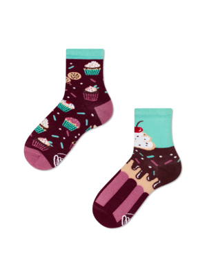 Mismatched Sokken Kindersokken The Cupcake By Many Mornings