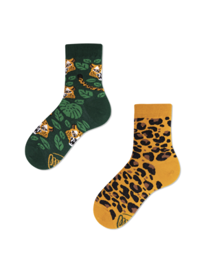Mismatched Sokken Kindersokken El Leopardo By Many Mornings