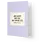Kaart Blanche Bye sleep | Kaart Blanche