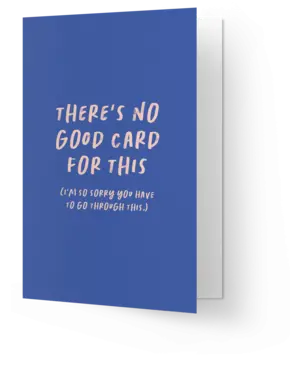 Kaart Blanche No good card