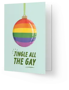 Kaart Blanche Jingle All the gay