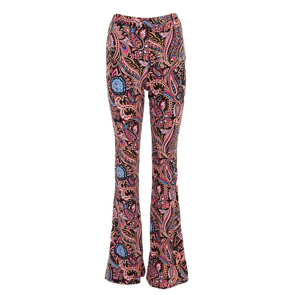 Azzurro Flared Broek Colourful