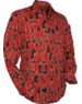 Chenaski Chenaski overhemd Moloko Navy - Red - Creme