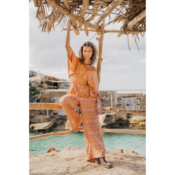 Isla Ibiza Bonita Jumpsuit - oranje print