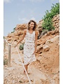 Isla Ibiza Bonita Midi jurk Peace - brons