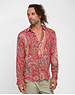 Cloud9Ibiza Mannen Blouse Light my Fire rood