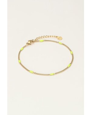 My Jewellery Ocean minimalistische armband lime