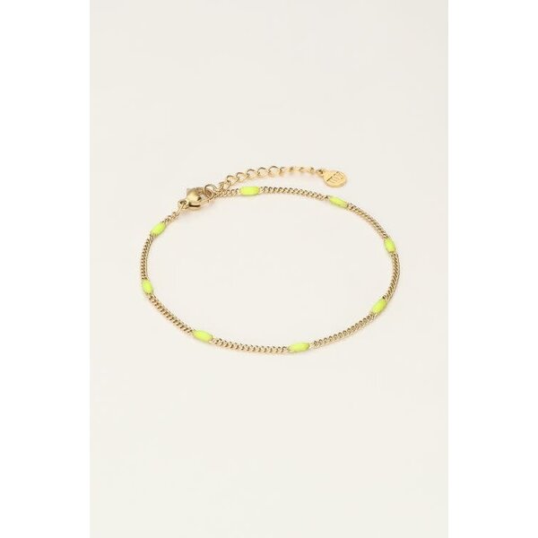 My Jewellery Ocean minimalistische armband lime | My Jewellery