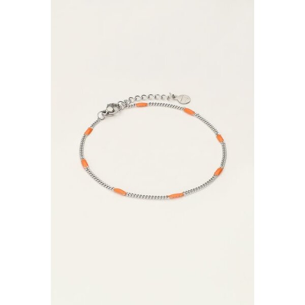 My Jewellery Ocean minimalistische armband oranje