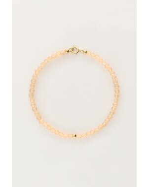 My Jewellery Ocean armband met kleine kraaltjes oranje