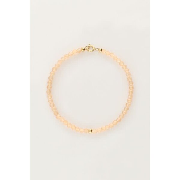 My Jewellery Ocean armband met kleine kraaltjes oranje | My Jewellery