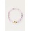 My Jewellery Ocean armband met lila steentjes