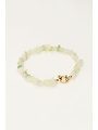 My Jewellery Ocean armband met mintgroene steentjes