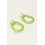 My Jewellery Ocean oorringen organische vorm groot groen