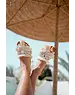 Ibzmode Slippers Bohé naturel