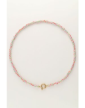 My Jewellery Island groene kralen ketting met slotje