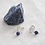 A Beautiful Story Oorbellen Mini Coin Lapis Lazuli zilver | A Beautiful Story