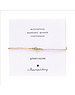A Beautiful Story Armband Iris Card Aventurine goud