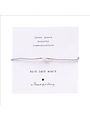 A Beautiful Story Armband Iris Card Blue Lace Agate zilver