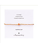 A Beautiful Story Armband Iris Card Carnelian goud