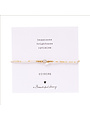 A Beautiful Story Armband Iris Card Citrine goud
