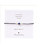 A Beautiful Story Armband Iris Card Lapis lazuli zilver