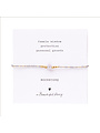A Beautiful Story Armband Iris Card Moonstone goud