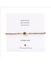 A Beautiful Story Armband Iris Card Tiger Eye goud