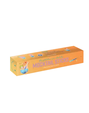 The Cabinet of CuriosiTEAs Mocktail Sticks Pina Colada Box met 6 sticks
