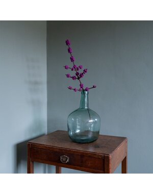 Sjaal met Verhaal Vilt bloem  Tak Bes Calicarpa paars