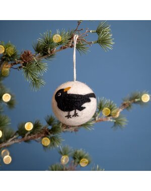 Sjaal met Verhaal Hanger Bal Merel