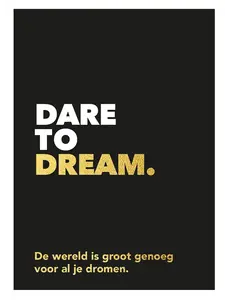 Lantaarn Boek Dare to dream