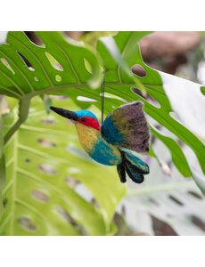Sjaal met Verhaal Vogel Kolibri