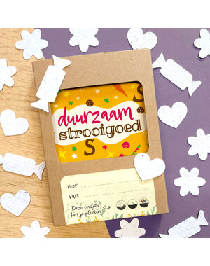 Bloom Your Message Duurzaam strooigoed (plantbare bloeiconfetti)
