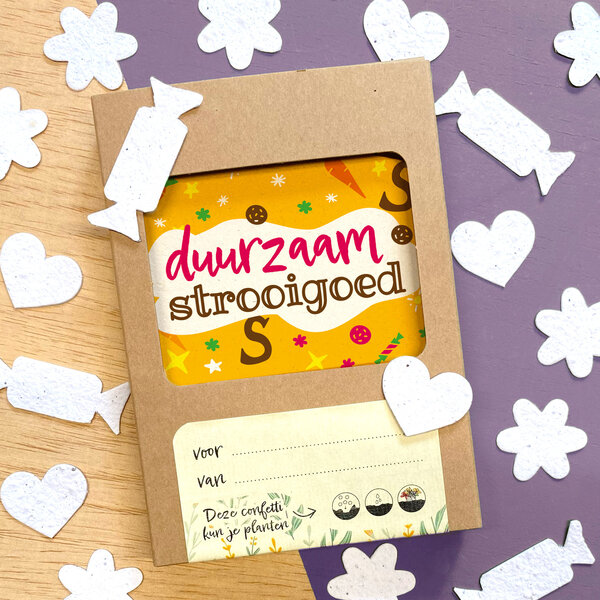Bloom Your Message Duurzaam strooigoed | Bloom Your Message