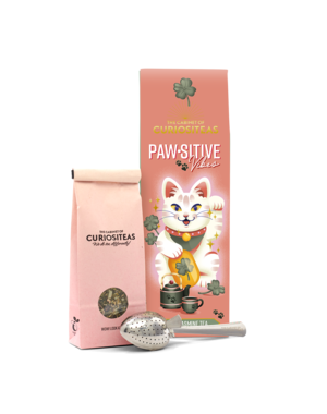 The Cabinet of CuriosiTEAs Paw-sitive Vibes Tea Giftbox