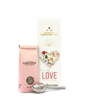 The Cabinet of CuriosiTEAs Love  white Christmas Tea Giftbox