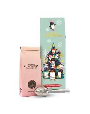 The Cabinet of CuriosiTEAs Penguin party Tea Giftbox