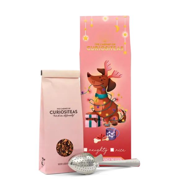 The Cabinet of CuriosiTEAs Naughty or Nice dog Tea Giftbox
