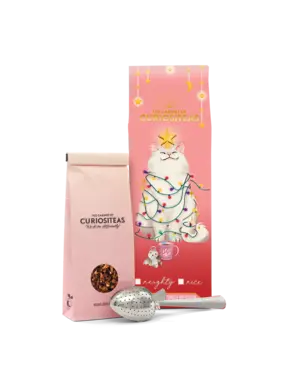 The Cabinet of CuriosiTEAs Naughty or Nice cat Tea Giftbox
