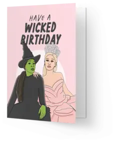 Kaart Blanche A wicked birthday