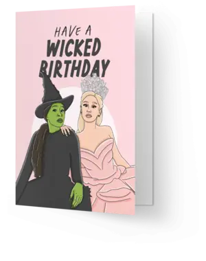 Kaart Blanche A wicked birthday